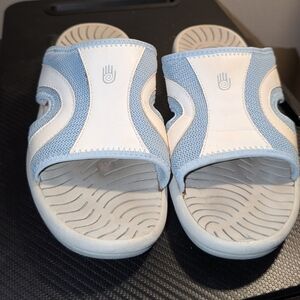Teva Blue and White Women's Sandals